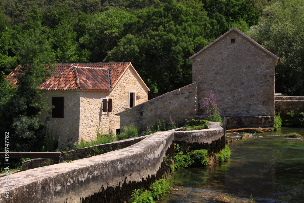 Old house in Krka National Park in Croatia
Old house in Krka National Park in Croatia
