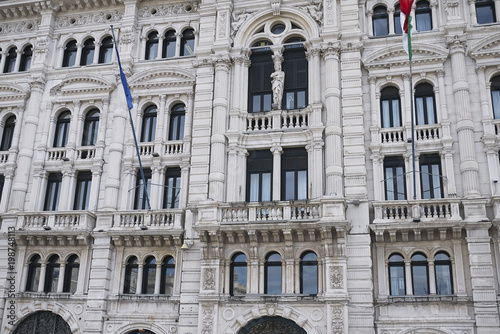 Trieste, Italy - March 19, 2018 : View of trieste City Hall building © simona