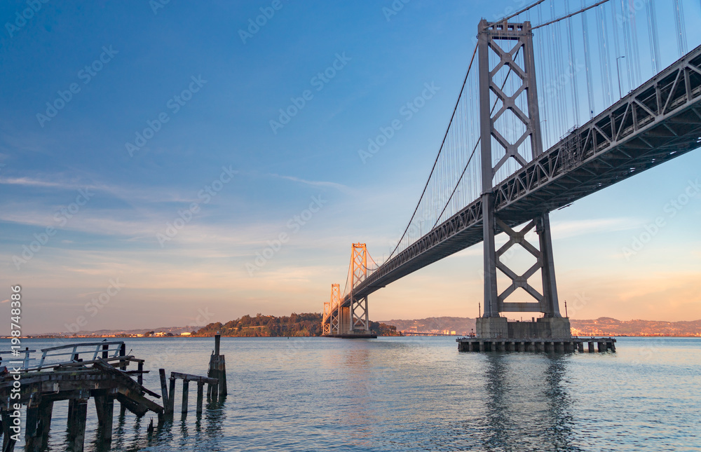 The Oakland-San Francisco Bay Bridge The Oakland-San Francisco Bay Bridge