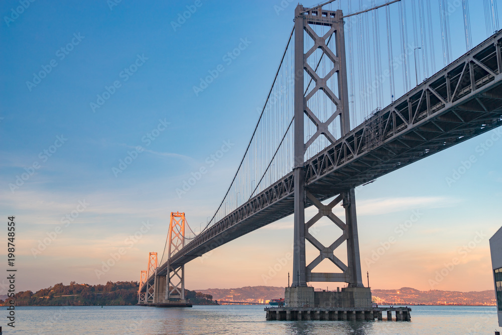 The Oakland-San Francisco Bay Bridge
