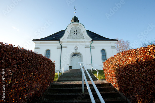 Hellebæk church in 2015 photo