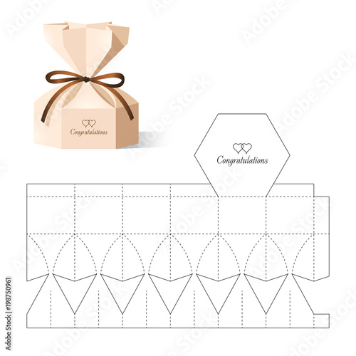 Retail Box with Die-cut Layout