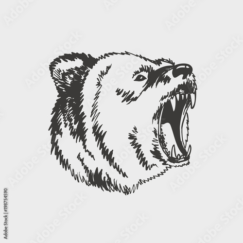 The emblem with the bear