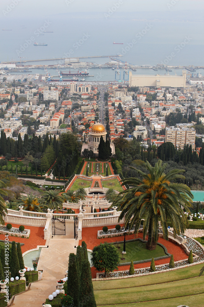 Bahá'í World Centre in Haifa Israel
