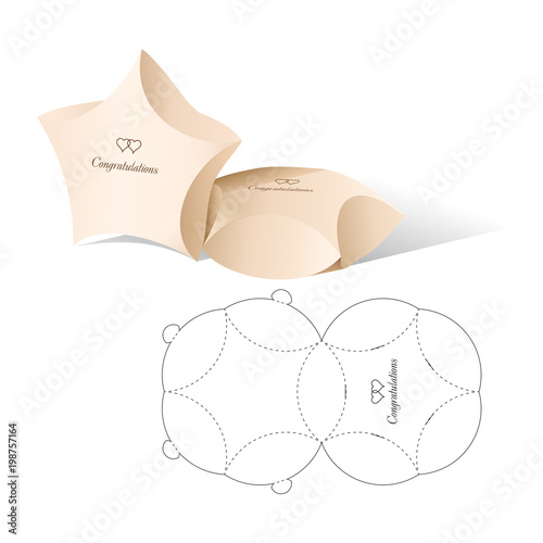 Retail Box with Die-cut Layout