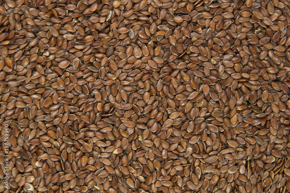 Heap of linseed Heap of linseed