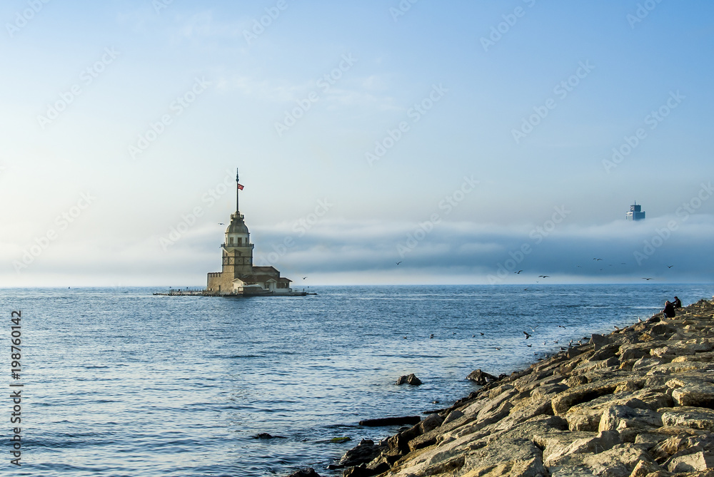 Istanbul, Turkey, 3 March 2016: The Maiden's Tower