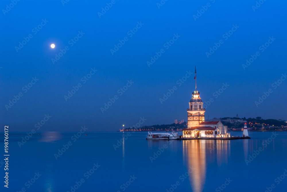 Istanbul, Turkey, 5 May 2007: The Maiden's Tower Istanbul, Turkey, 5 May 2007: The Maiden's Tower