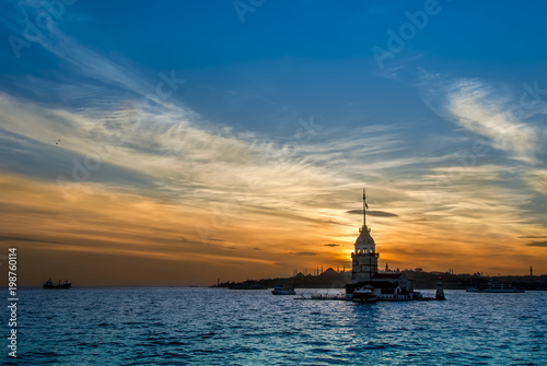 Istanbul, Turkey, 3 December 2010: The Maiden's Tower