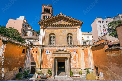 Basilica of Santa Prudenziana in Rome, Italy. © e55evu