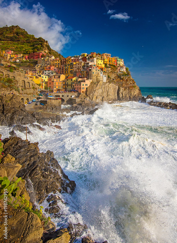 View on Manarola, Cinque Terre