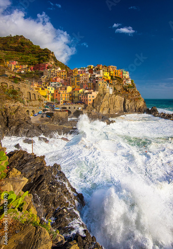 View on Manarola, Cinque Terre