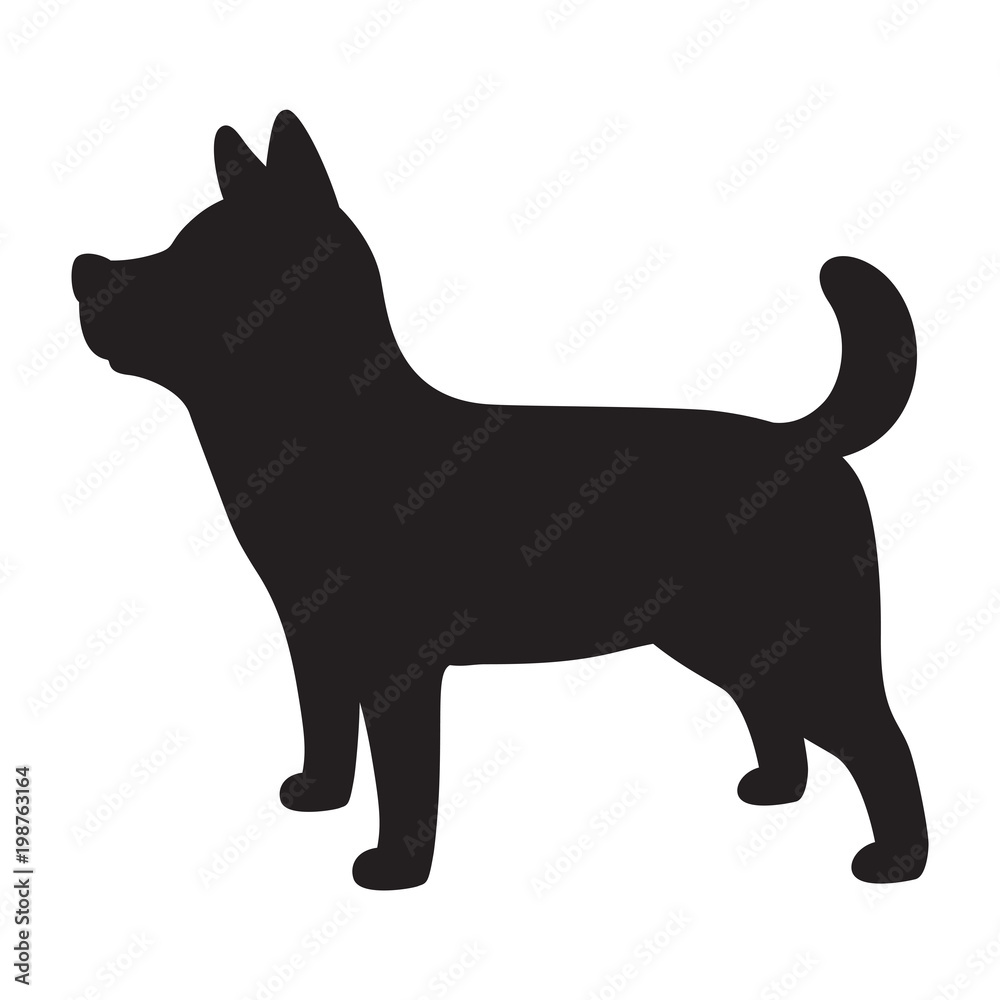 dog icon logo vector puppy illustration character cartoon design