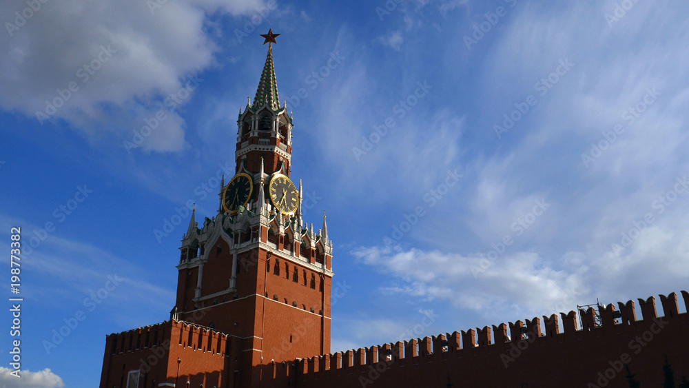 Spasskaya tower of the Kremlin. Moscow. Russia./Built Structure, Capital Cities, Cathedral, Church, Famous Place