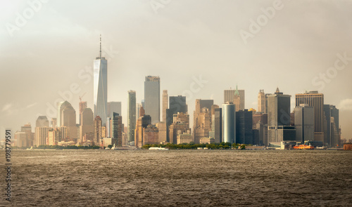 Skyline of Lower Manhattan