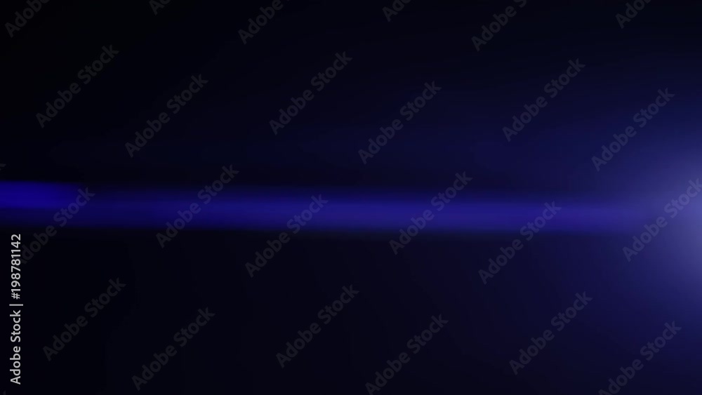 Pack Real Anamorphic Light Flare