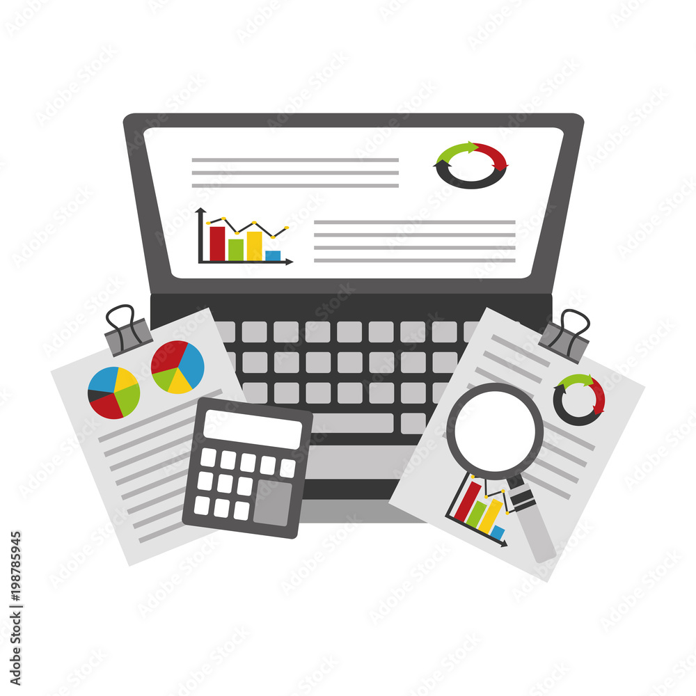 statistics and infographics set icons statistics and infographics set icons