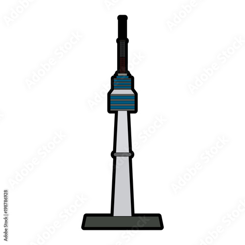 sydney tower eye vector illustration graphic design