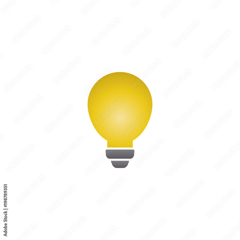 Abstract lamp logo design template Abstract lamp logo design template