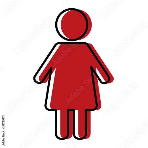 gender female silhouette avatar