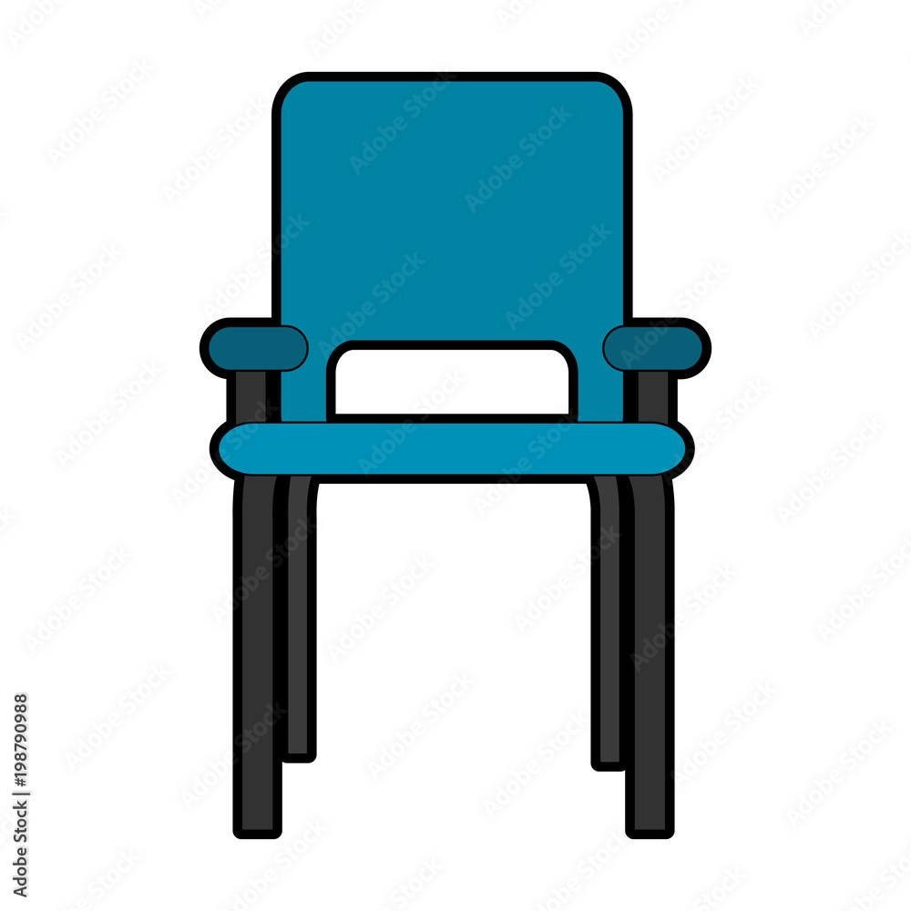 Waiting chair isolated vector illustration graphic design Waiting chair isolated vector illustration graphic design