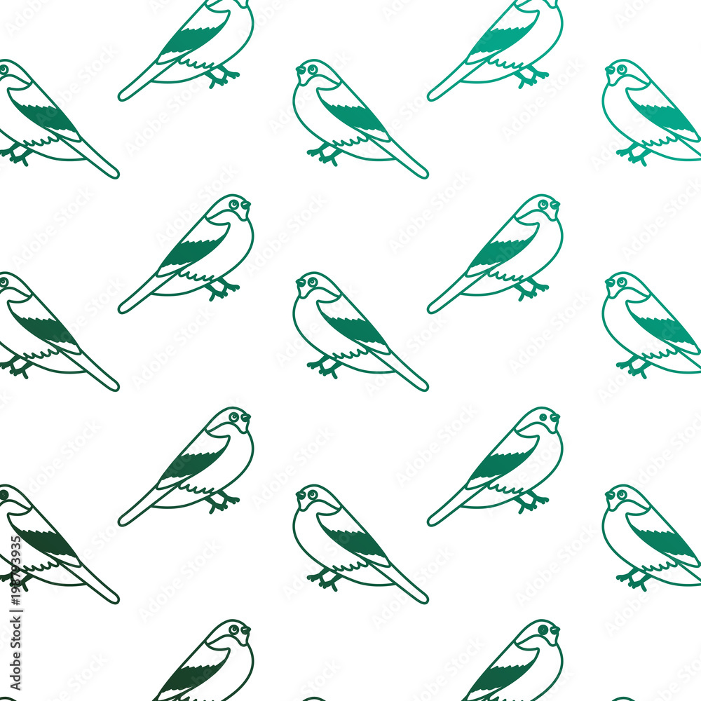 cute decorative birds decoration background