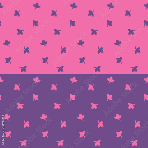 seamless heart pattern, vector, two tone
