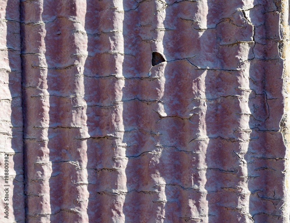Fototapeta premium Corrugated sheet metal.