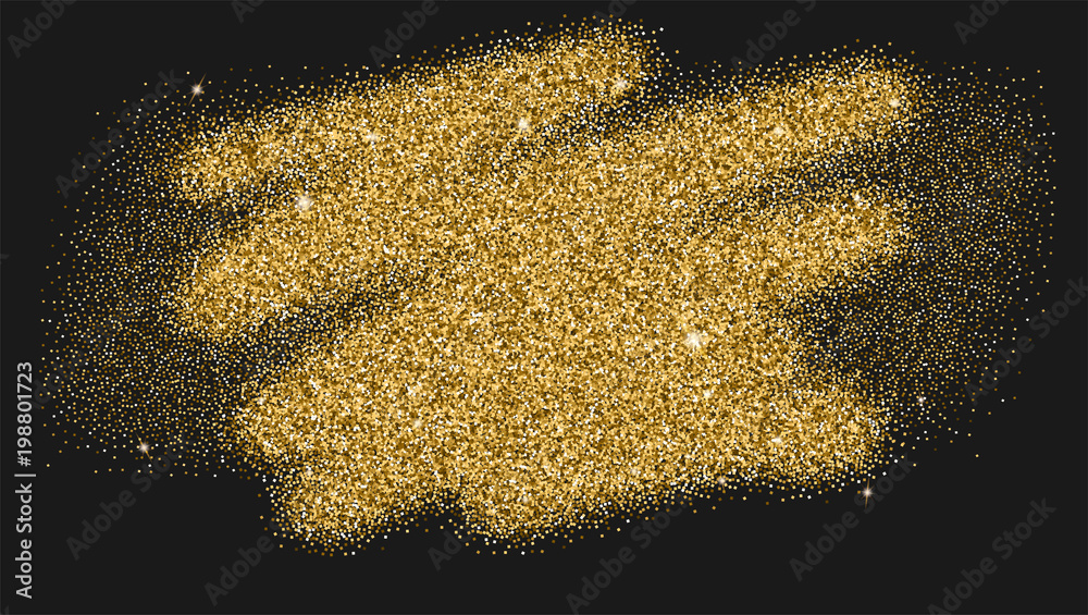 Luxury gold sparkle glitter texture. Bold brush strokes with texture of ...