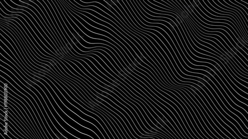 Wallpaper Mural Abstract Morphing Diagonal White Lines in Seamless Loop Torontodigital.ca