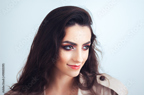 Young girl with beauty make up