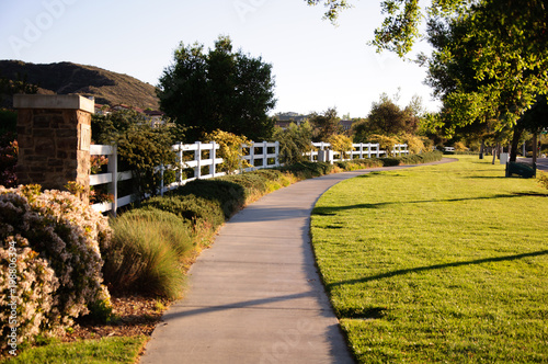 Pedestrian walkway for exercise and walk