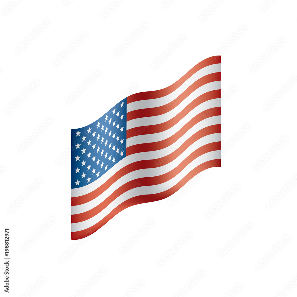 USA Flag isolated USA Flag isolated