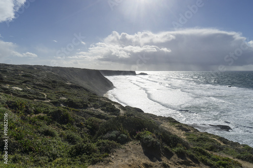 Felsküste am Atlantik im Parque Natural do Sudoeste Alentejano e Costa Vicentina, Algarve, Portugal, Europa photo