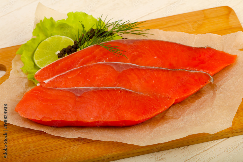 Salted salmon