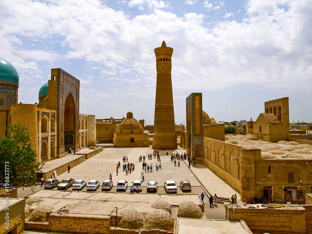 Obraz premium Complex Poi Kolon in Bukhara, Uzbekistan