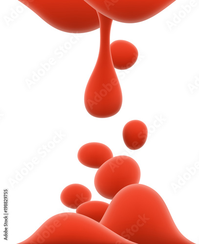 Red lava background
