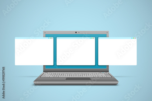 Laptop screen background