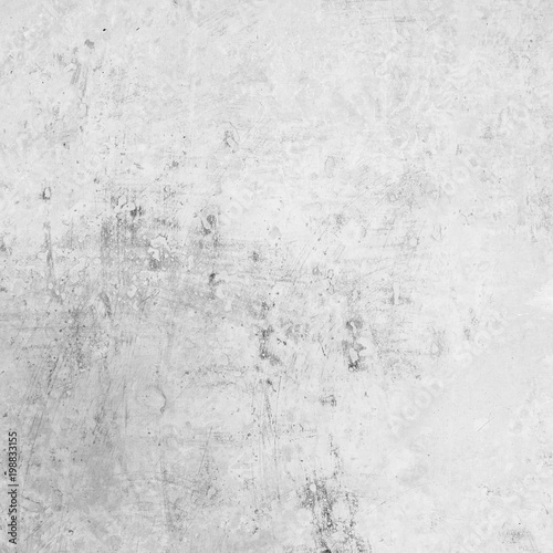Old concrete wall with scuffs of gray color, texture background © adragan