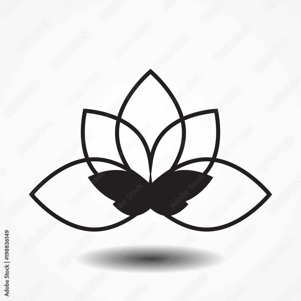Flower icon set Flower icon set