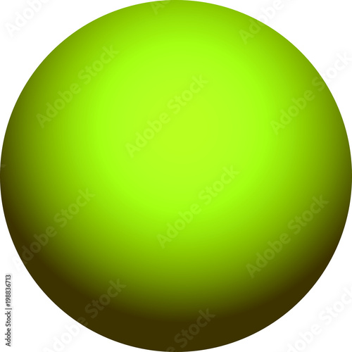 Light yellow Circle badge