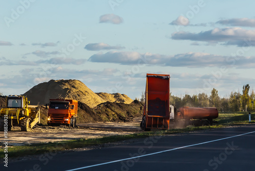 road machinery and vehicles