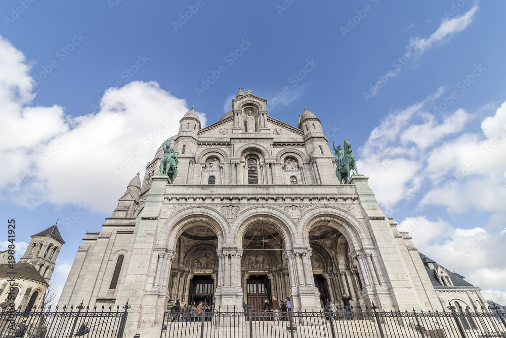 The Basilica of the Sacred Heart of Paris is a Roman Catholic church and minor basilica, dedicated to the Sacred Heart of Jesus,