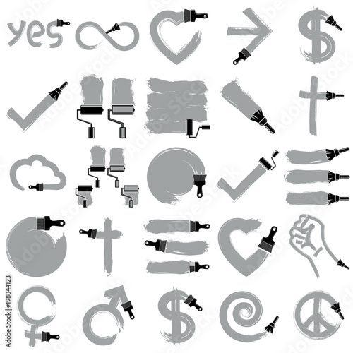 Vector simple inky illustra...
