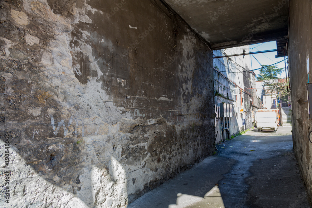 BATUMI, GEORGIA - MARCH 17, 2018: Architecture of the resort city of Batumi on a sunny day
BATUMI, GEORGIA - MARCH 17, 2018: Architecture of the resort city of Batumi on a sunny day