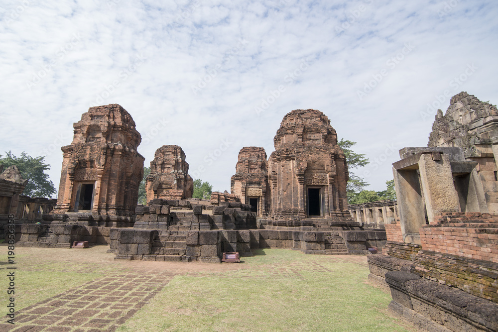 THAILAND BURIRAM KHMER TEMPLE PRASAT MUANG TAM