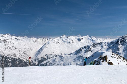 Skier In Winter Mountains, Austria © IndustryAndTravel