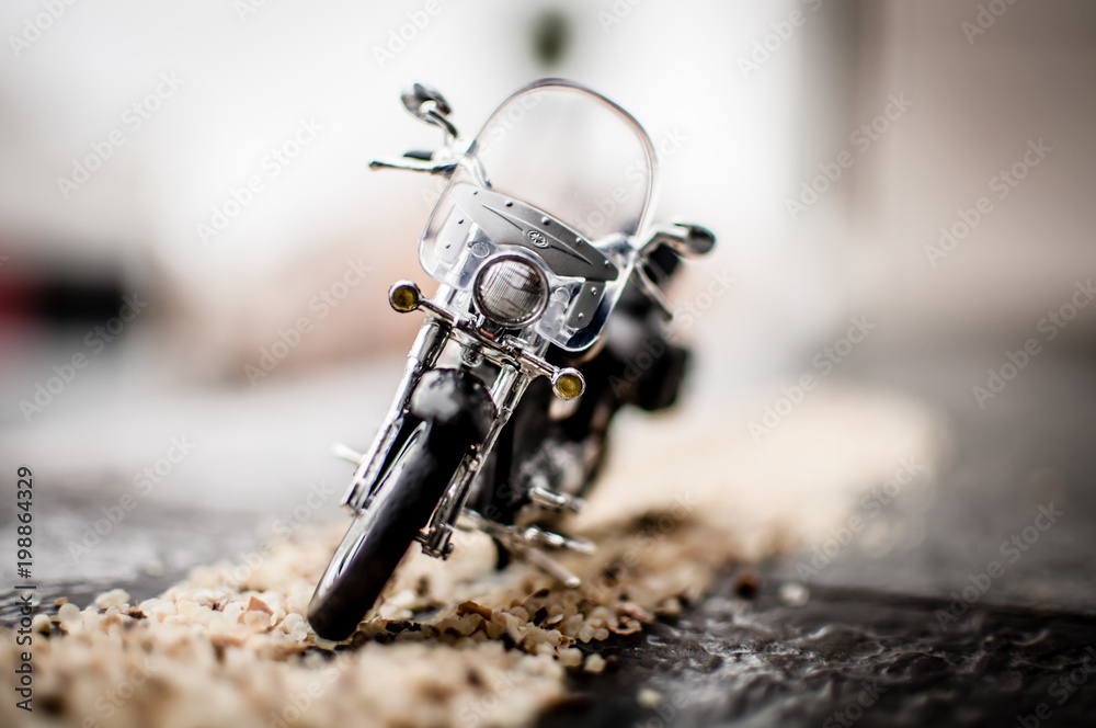 moto decorativa miniatura Stock Photo | Adobe Stock