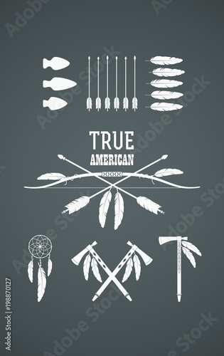 Indian symbols set