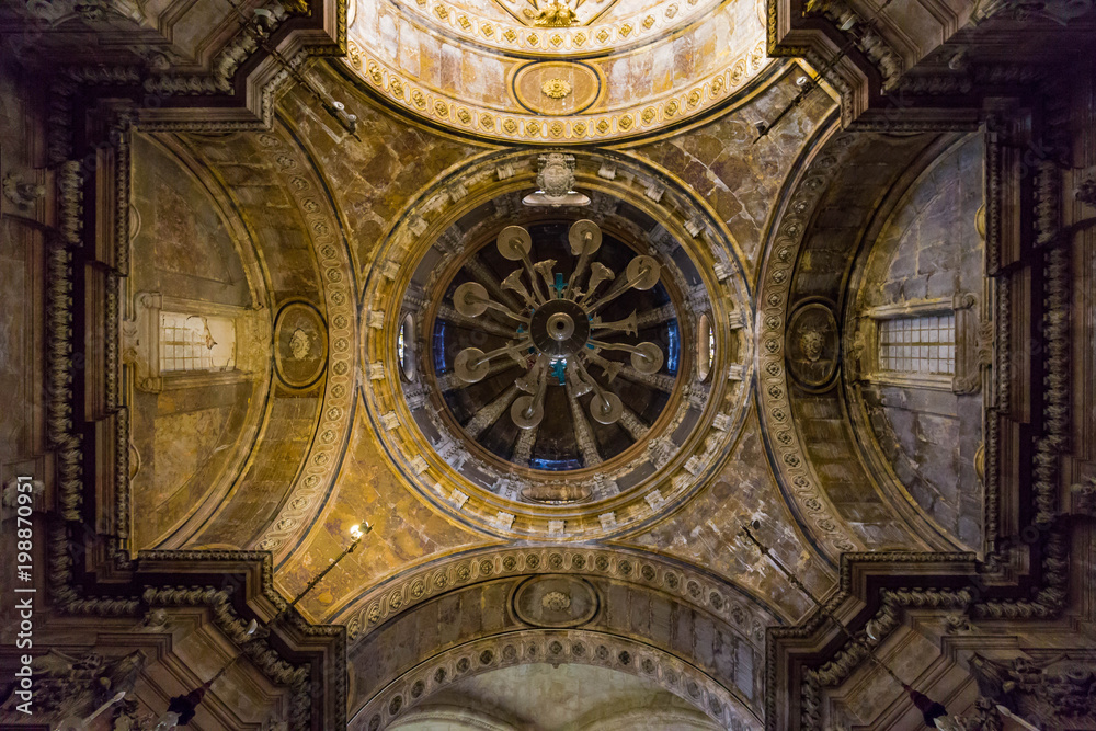 Detail of Tarragona cathedral, Spain